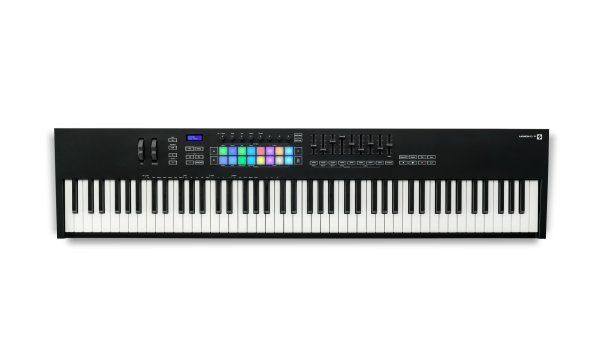 88-Key MIDI Keyboard Controller With Semi-weighted Keys