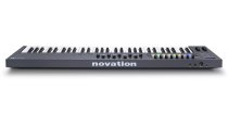 61-Key MIDI Controller Keyboard with 16 RGB-backlit Pads, 8 Knobs, 9 Faders, and Pitch Bend