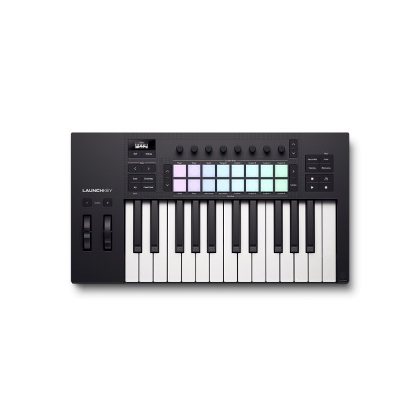 4th Gen 25-Key MIDI Keyboard, Black