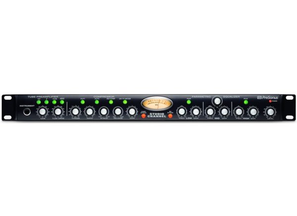 1-Channel Vacuum-Tube Channel Strip Microphone Preamplifier