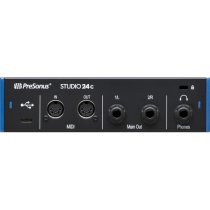 2x2 USB Type-C Audio/MIDI Interface