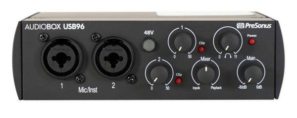 Audiobox 96 2x2 Audio Recording USB Interface, 25th Anniversary