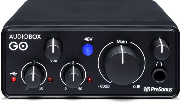 Ultra-compact, Mobile 2x2 USB Audio Interface