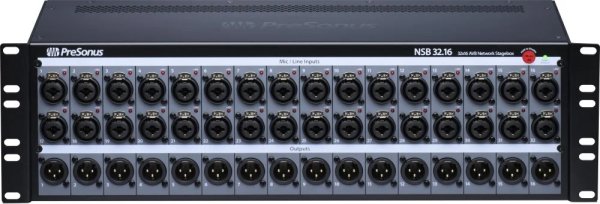 32-Channel AVB Networked Stage Box For StudioLive