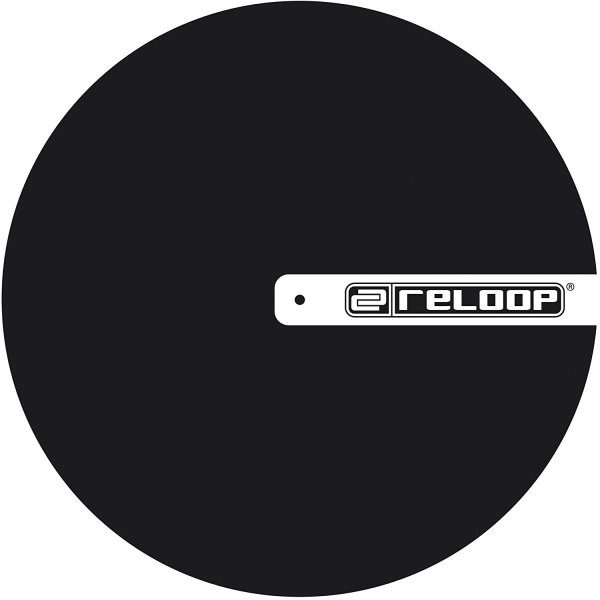 Slipmat for DJ Turntablism, Black with Logo