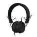 Black Headset Microphone Foldable By Dj with Bass Deep