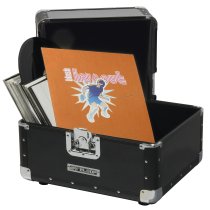 Trolley Record Case - Black