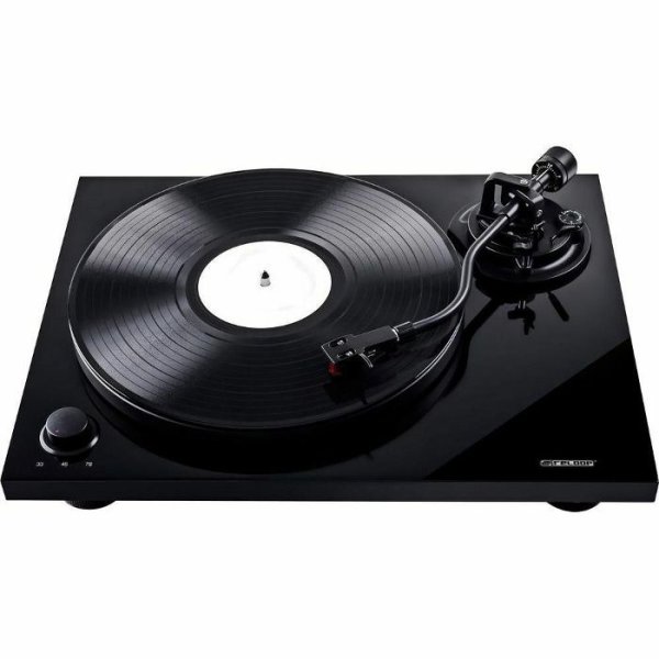 Belt-Driven Hi-Fi Straight Arm Turntable