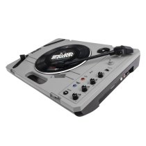 Portable Turntable with USB & Bluetooth Connectivity
