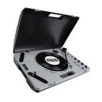 Portable Turntable with USB & Bluetooth Connectivity
