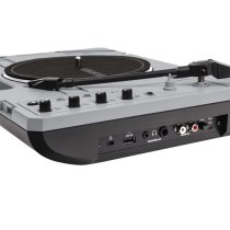 Portable Turntable with USB & Bluetooth Connectivity