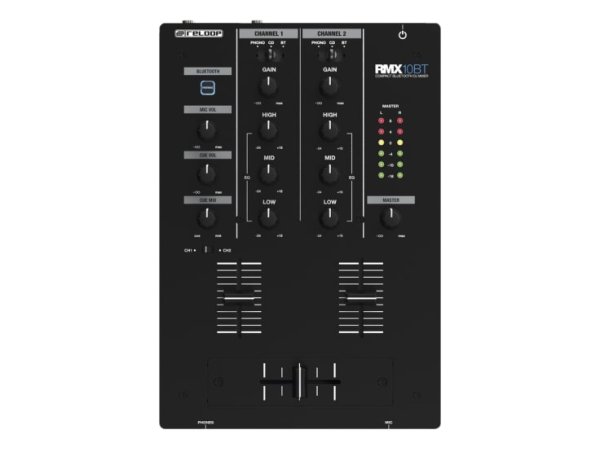 2-channel Bluetooth DJ Mixer In Compact Construction