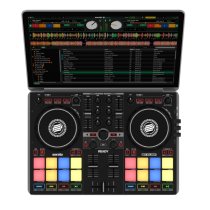 Compact 2-channel DJ Controller