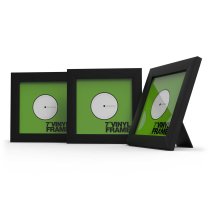 Vinyl Frame 3-Piece Set 7″, Black