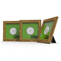 Vinyl Frame 3-Piece Set 7", Rosewood