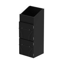 Record Box Display Door, Black