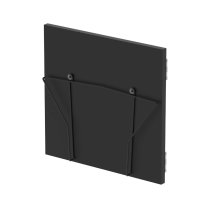 Record Box Display Door, Black