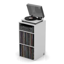 Vinyl HiFi Station, White