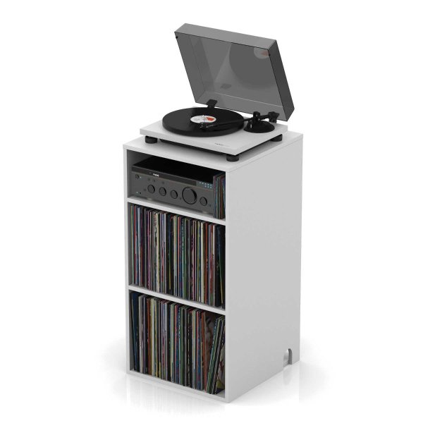 Vinyl HiFi Station, White