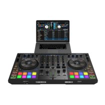 4-channel DJ Controller / Audio Interface With Dual Aluminum Jog Wheels