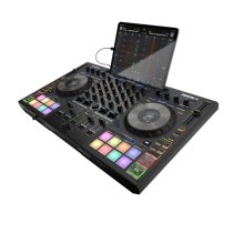 4-channel DJ Controller / Audio Interface With Dual Aluminum Jog Wheels