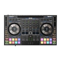 4-channel DJ Controller / Audio Interface With Dual Aluminum Jog Wheels