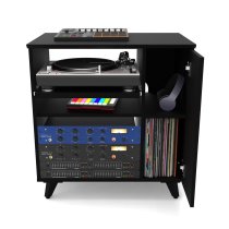 Modular Studio Side Rack, Black