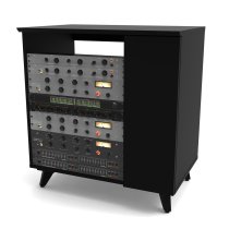 Modular Studio Side Rack, Black