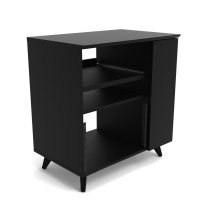 Modular Studio Side Rack, Black