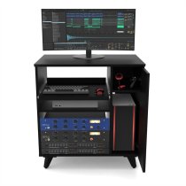 Modular Studio Side Rack, Black
