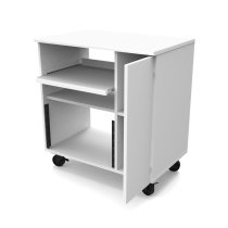 Modular Studio Side Rack, White