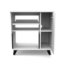 Modular Studio Side Rack, White