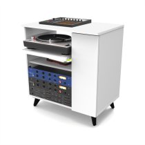 Modular Studio Side Rack, White