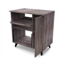 Modular Studio Side Rack, Walnut