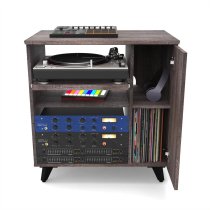 Modular Studio Side Rack, Walnut