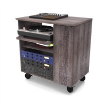 Modular Studio Side Rack, Walnut