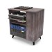 Modular Studio Side Rack, Walnut