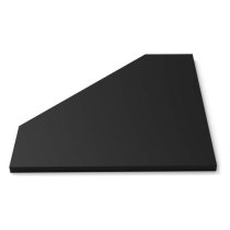 Modular Side Rack Adapter For Workstation to a Workbench, Black