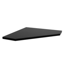 Modular Side Rack Adapter For Workstation to a Workbench, Black