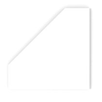 Modular Side Rack Adapter For Workstation to a Workbench, White