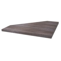 Modular Side Rack Adapter For Workstation to a Workbench, Walnut