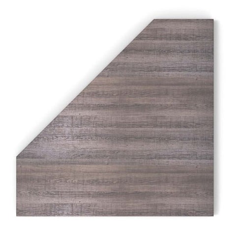 Modular Side Rack Adapter For Workstation to a Workbench, Walnut