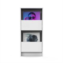 Vinyl Vault With Drawers - Holds up to 160 Records, White