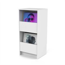 Vinyl Vault With Drawers - Holds up to 160 Records, White