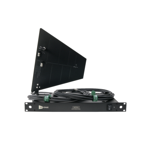 4-Channel Antenna Distributor with Black Diversity Fin Antenna and Cables Bundle