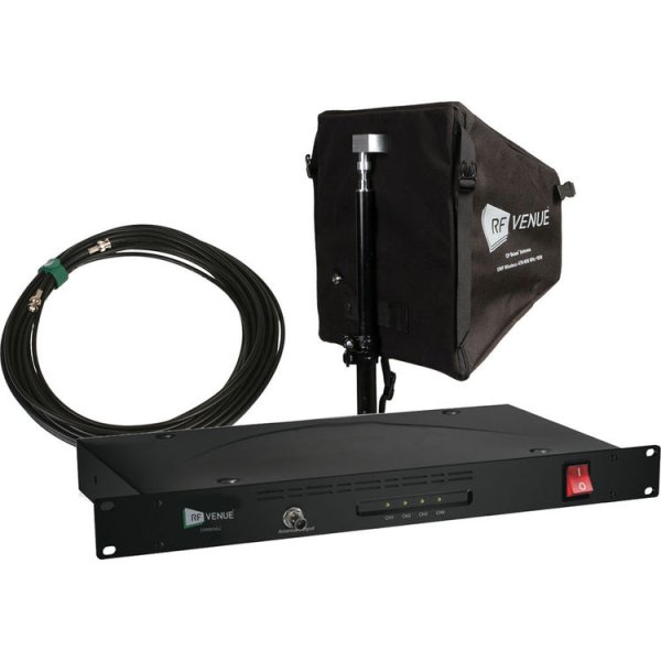 4-Channel Antenna Combiner with CP Beam Antenna and Cable Bundle