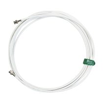 25' RG8X Coaxial Cable, White Jacket