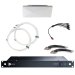 Diversity Architectural Antenna & DISTRO9 HDR 9-Channel UHF Distribution Pack, White (470-616 Mhz)
