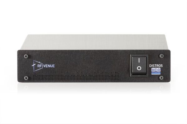 5-Channel HDR Antenna Distribution System for Wireless Microphones