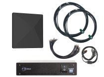 5-Channel Wireless Mic Pack, Diversity Architectural Antenna, Black